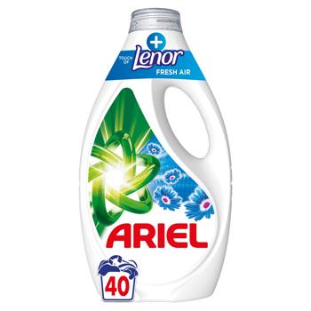 Гель для прання Ariel Дотик свіжого повітря Lenor 1.8л - купити, ціни на Ідеал - фото 1