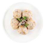 Мітболи курячі у вершково-грибному соусі