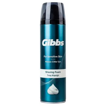 Піна для гоління Gibbs Sensitive 200мл