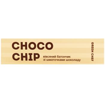 Green Chef Choco Chip Chocolate Chip Cereal Bar 40g - buy, prices for - photo 2