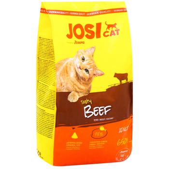 Josera JosiCat Tasty Beef Dry Food with Beef for Adult Cats 650g - buy, prices for MasterZoo - photo 2