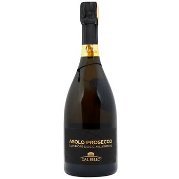 Вино ігристе Dal Bello Asolo Prosecco DOCG Millesimato біле сухе 11% 1,5л - купити, ціни на WINETIME - фото 1