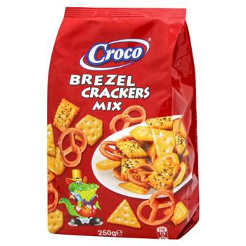 Croco Crackers and Brezel Mix 250g - buy, prices for Ideal - photo 1