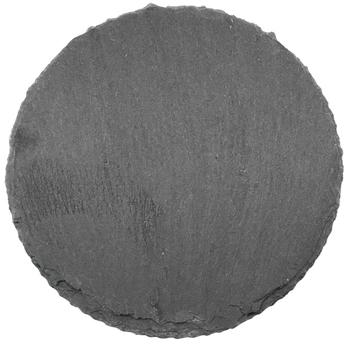 Поднос Aro сланцевый круглый 10см 2шт - купить, цены на METRO - фото 1