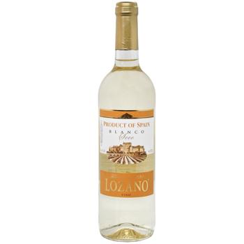 Lozano Vino de Mesa White Dry Wine 11% 0.75l - buy, prices for COSMOS - photo 1