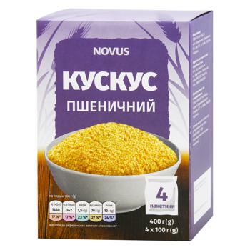 Novus Portioned Wheat Couscous 4x100g - buy, prices for NOVUS - photo 2