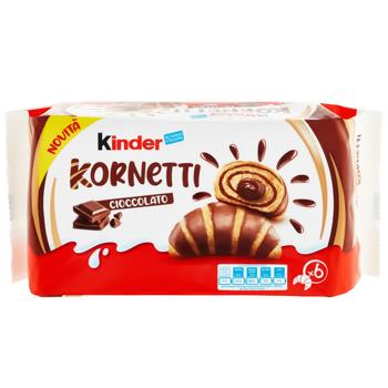 Круасани Kinder Kornetti Шоколад 252г - купити, ціни на NOVUS - фото 1