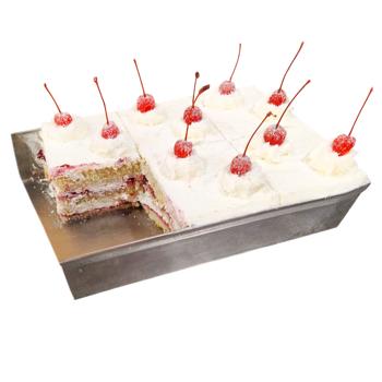 Winter Cherry Biscuit Cake