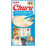 Inaba Churu Tuna and Scallop Cat Snack 4pcs*14g