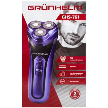 Бритва Grunhelm GHS-761 электрическая - купить, цены на Auchan - фото 3