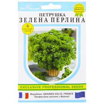 Семена Rich Harvest Петрушка Зеленая Жемчужина F1 5г - купить, цены на КОСМОС - фото 1