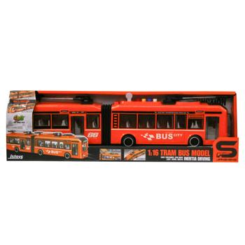 Cars S Tram Bus Toy 1:16 Orange - buy, prices for - photo 2