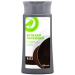 Бальзам тонуючий Auchan тон 6.03 капучино 150мл