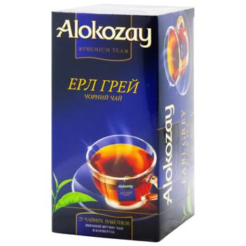 Чай черный Alokozay Эрл Грей 2г*25шт - купить, цены на Эпицентр FOOD - фото 1