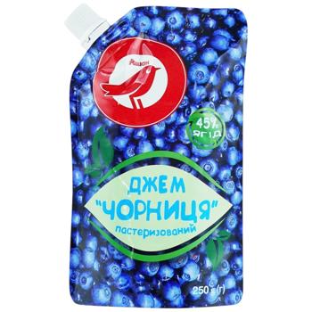 Джем Auchan из черники 250г