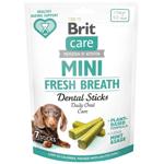 Brit Care Mini Fresh Breath Treat with Mint and Sage for Oral Care in Small Breed Dogs 120g