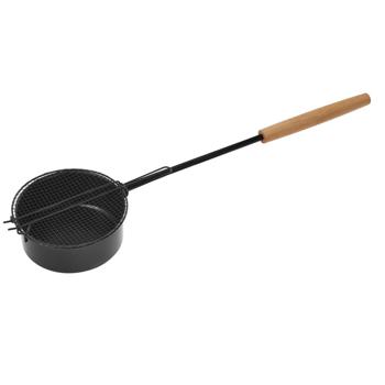 BBQ Popcornpan 17x7cm Handle Length 51.5cm