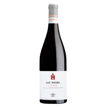 Вино Caramany Kar Magna Roussillon Villages красное сухое 14% 0,75л - купить, цены на NOVUS - фото 1