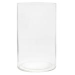 Special Transparent Glass Cylinder Vase 15*25cm 1525