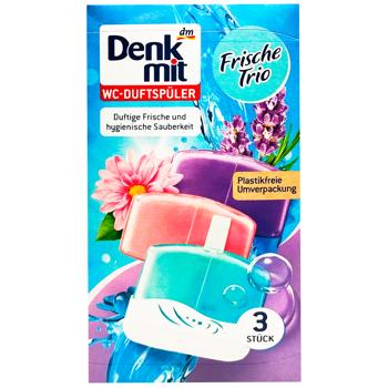 Блок для унітазу Denkmit 55г*3шт - купити, ціни на Восторг - фото 2