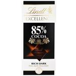 Шоколад чорний Lindt Еxcellence 85% 100г