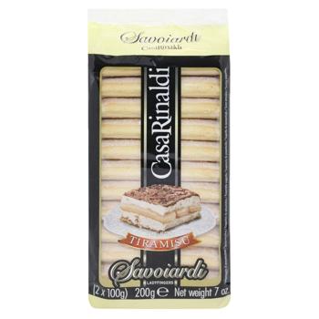 Casa Rinaldi Savoiardi Cookies 200g - buy, prices for Supermarket "Kharkiv" - photo 1