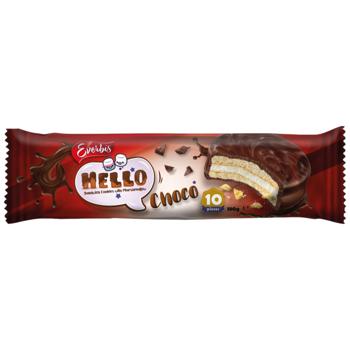 Печиво «Hello Choco» з начинкою маршмелоу 180 г (4823017509764) - купити, ціни на Епіцентр FOOD - фото 1
