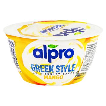 Продукт соевый Alpro Греческий стиль с манго 150г - купить, цены на Чудо Маркет - фото 1