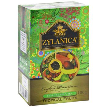 Zylanica Green Tea with Tropical Fruits 100g - buy, prices for Epicentr FOOD - photo 3