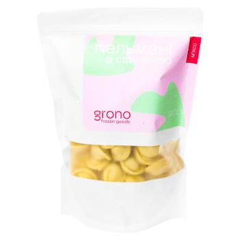 Пельмені зі свининою 900г - купити, ціни на Grono - фото 1