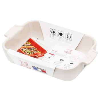 Peugeot Appolia Rectangular Cream Baking Dish 22cm - buy, prices for WINETIME - photo 1