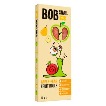 Цукерки Bob Snail натуральні яблучно-грушеві 30г