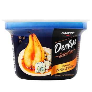 Десерт Деліссімо зі смаком груша-дорблю 5% 180г - купити, ціни на Ідеал - фото 2