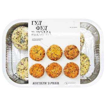 Котлеты Гудфуд Вдома из рыбы без глютена замороженные 360г - купить, цены на WINETIME - фото 3