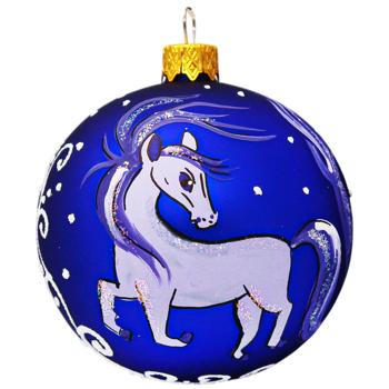 Шар елочный Символ года 8см в ассортименте - купить, цены на - фото 8