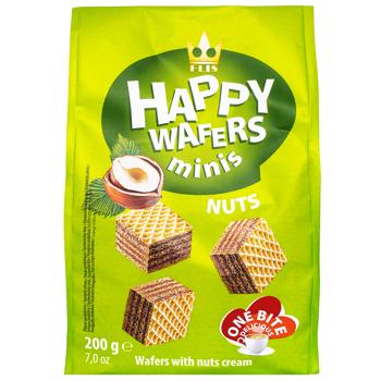 Вафли Flis Happy Wafers лесной орех 200г - купить, цены на КОСМОС - фото 3