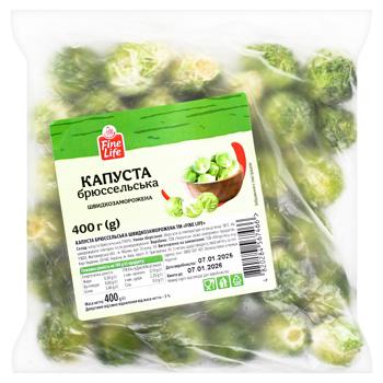 Fine Life Frozen Brussels Sprouts 400g - buy, prices for METRO - photo 1