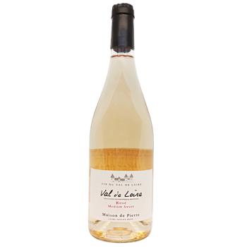 Вино Maison de Pierre  0,75л рож. н/сол. 11,5% (Франція) - купити, ціни на КОСМОС - фото 1