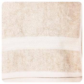 Полотенце Miabella Home бежевое 50*90см - купить, цены на Таврия В - фото 1