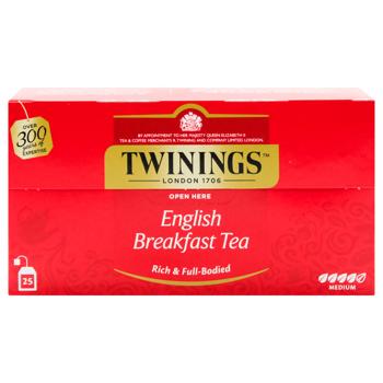 Чай чорний Twinings Англійський сніданок 2г*25шт - купити, ціни на Восторг - фото 2