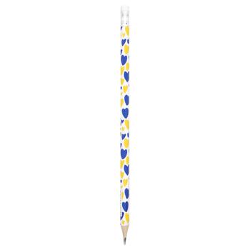 Zibi Patriot Graphite Pencil with Eraser - buy, prices for Za Raz - photo 2