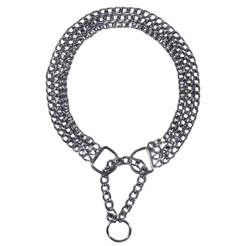 Trixie Three-row Chrome Collar 2.5mm x 50cm