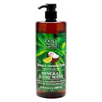 Dead Sea Liquid Soap with Dead Sea Minerals, Hemp, Coconut and Lime Extracts 1l - buy, prices for Auchan - photo 1