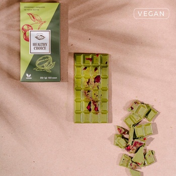 Healthy Choice with cherries and match tea Chocolate 25g - buy, prices for - photo 2