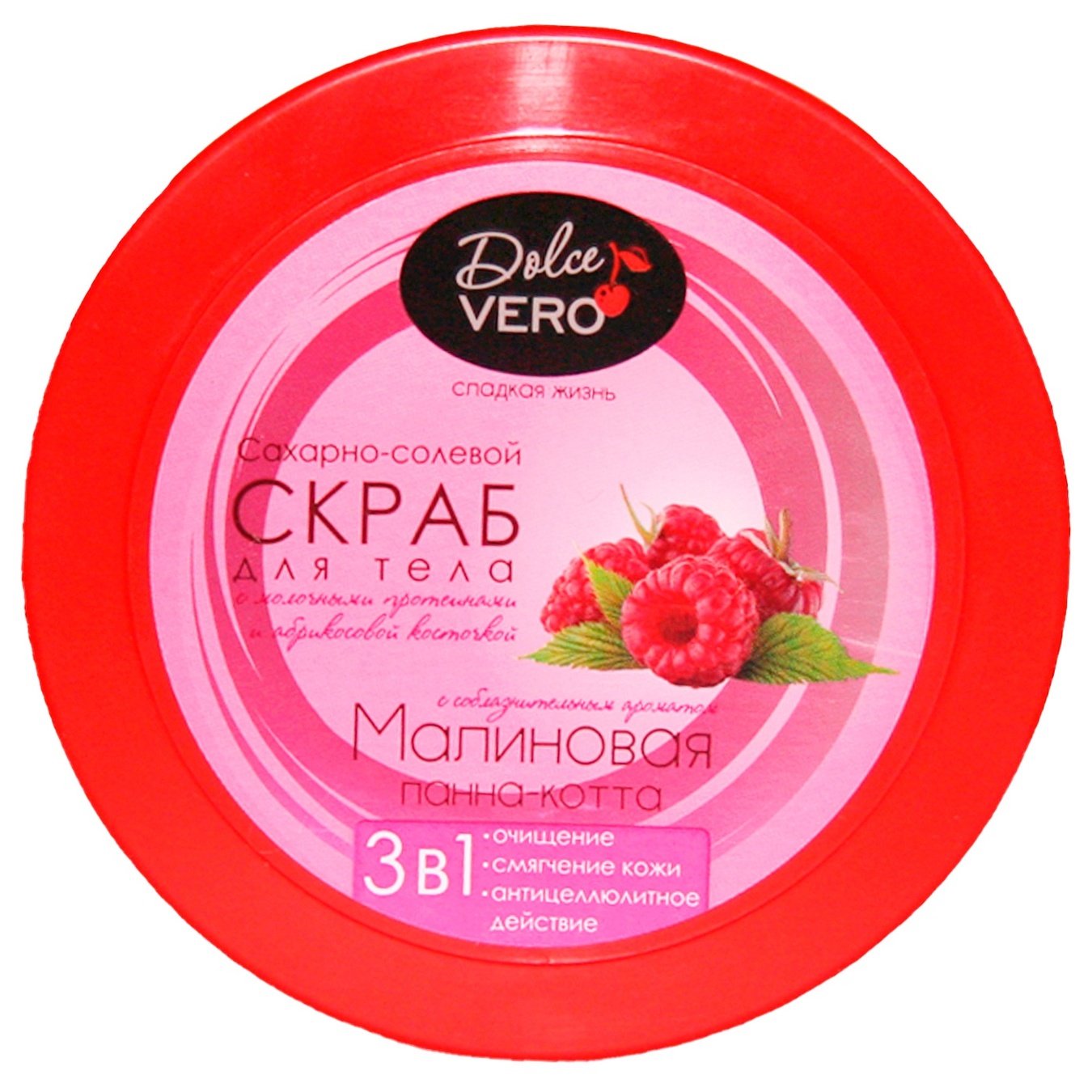 

Скраб для тела Dolce Vero Малиновая панна-кота 250г