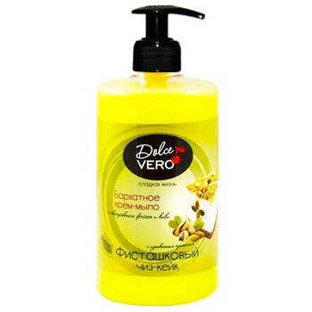 Dolce Vero Pistachio Cheesecake Liquid Cream-Soap 500ml