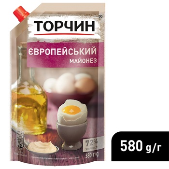 Майонез ТОРЧИН® Європейський 520г - купити, ціни на NOVUS - фото 4