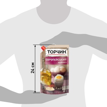 Майонез ТОРЧИН® Європейський 580г - купити, ціни на Varus - фото 3