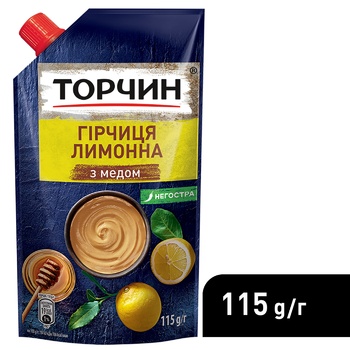 TORCHYN® Honey-Lemon mustard 115g - buy, prices for Auchan - photo 6