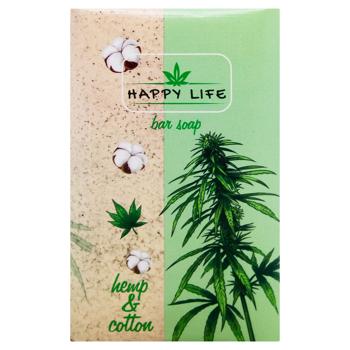Мило тверде Happy Life Конопля і бавовна 180г - купити, ціни на MasterZoo - фото 2